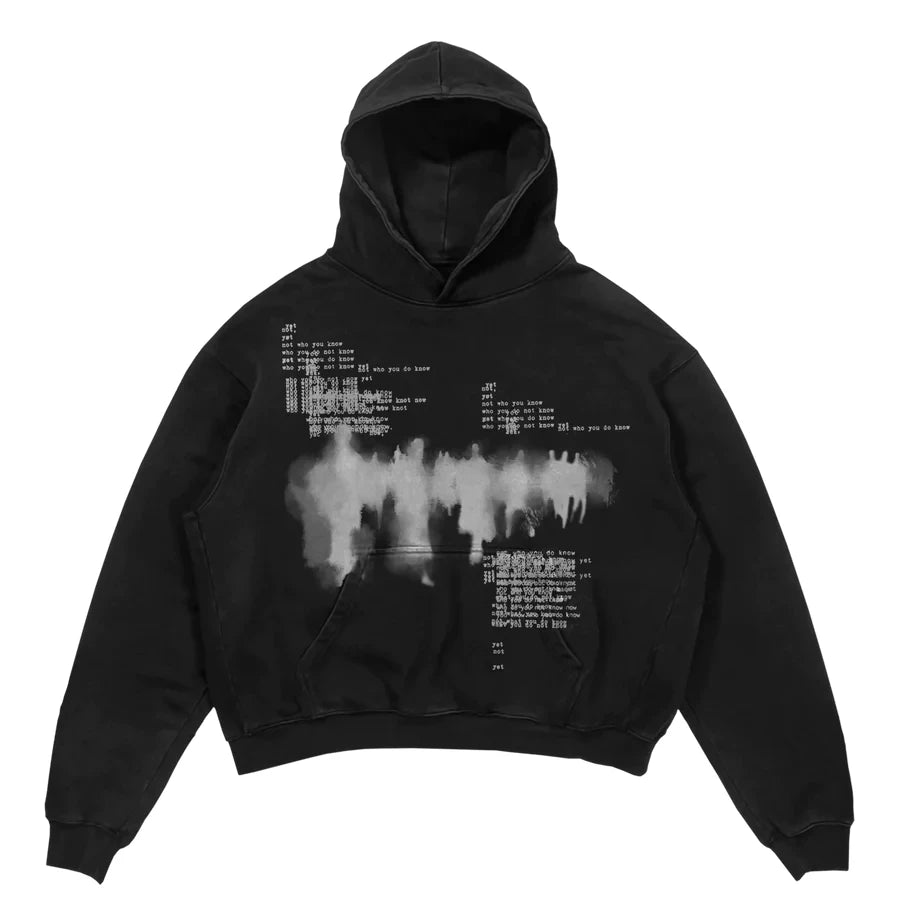 Y2K Womens Top Hoodies Sweatshirt Pullover Oversized Streetwear Vintage