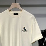 Harajuku Aesthetic piece – Summer Graffiti Short Sleeve T Shirt Mens High Street Loose