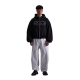 Y2k Winter Long Sleeved Hoodie Sweatshirt Oversized Winter Clothes Streetwear Y2k Vintage Punk Graffiti Print