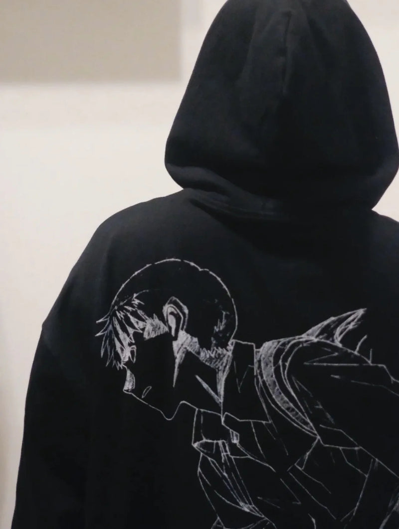 New Luxury 2023 Undercover Eva Dont Run Away Pullover Hoodies Hoody Ho