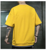 Glitchcore Chrome logo – Hot Summer Mens T Shirt Korean Version Of Harajuku High Stre