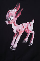 New Luxury 2022 Deer Back Flower Garden Pullover Hoodies Hoody Hooded