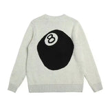 new 2022 men luxury billiards black eight gentleman classic mohair dice knit casual sweaters pullover asian size high drake 20 - oversized streetwear hoodie, gothic aesthetic hoodie for winter, high quality cotton hoodie