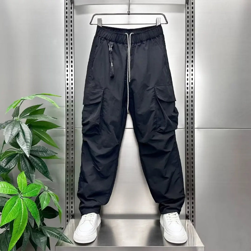 harajuku oversized cargo pants men streetwear vintage y2k hip hop wide leg joggers baggy casual sweatpants casual teenagers casual joggers