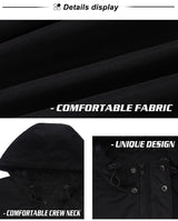 Hooded zip-up bomber vintage graffiti oversized