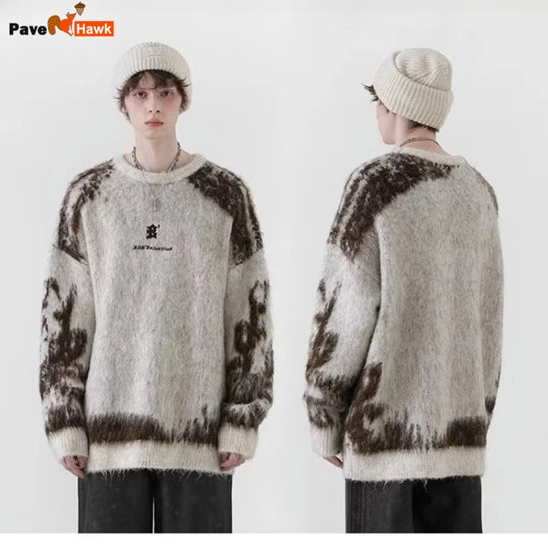 retro graphic hoodie, high-street urban outfit for cozy layering in cold seasons, mens fashion layer for modern streetwear co