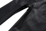 european and american street batik black paint coat wide jeans pants fashionable baggy contoured distressed flared denim jeans unique jeans style 1601