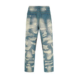 destroy ripped scratched patchwork denim jeans mens casual straight biker zipper trousers streetwear hip hop jean pants joggers unique joggers style 3911