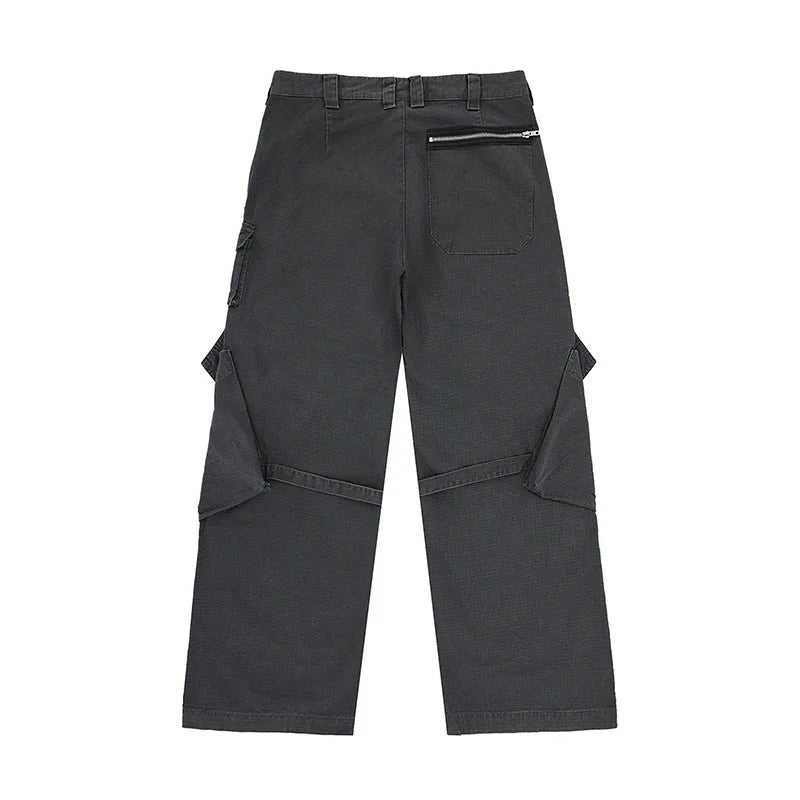 cargo pants with wide legs baggy cargo bottoms