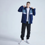 Parka zip-up bomber minimalist vintage nan
