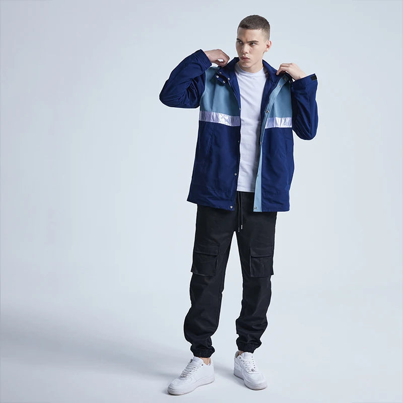 Parka zip-up bomber minimalist vintage nan