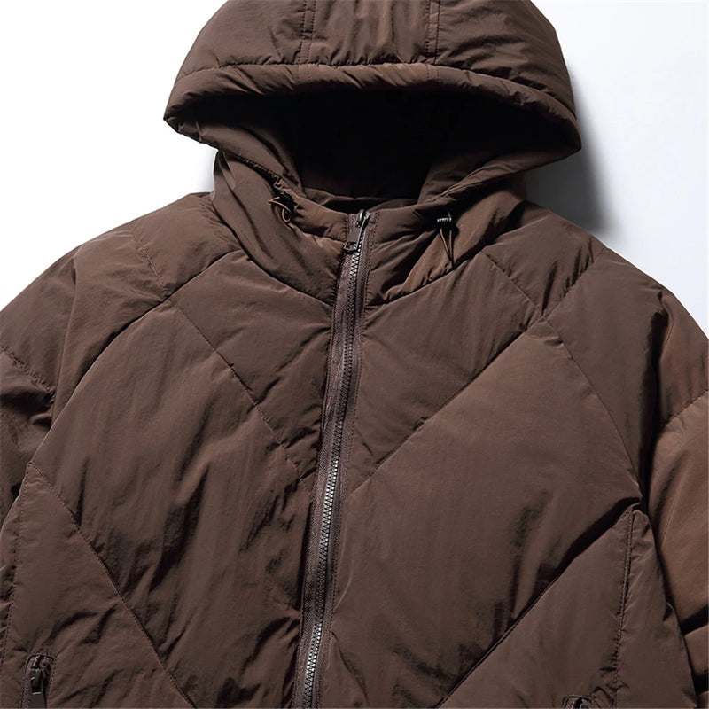 Men's Down Jackets 2023 Winter Outdoor Functional 90% White Duck Down Jacket Warm Coat For Men Thick Outwear Hip Hop Streetwear
