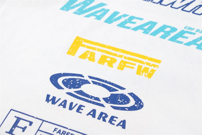Vaporwave Vintage t-shirt – Summer Vtg New Heavyweight High Street Printed Racing T Shir