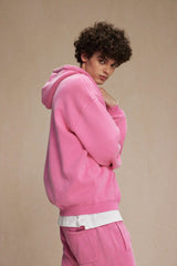 Batik Fleece Zippered Hoodie | Skatercore Style Hoodie