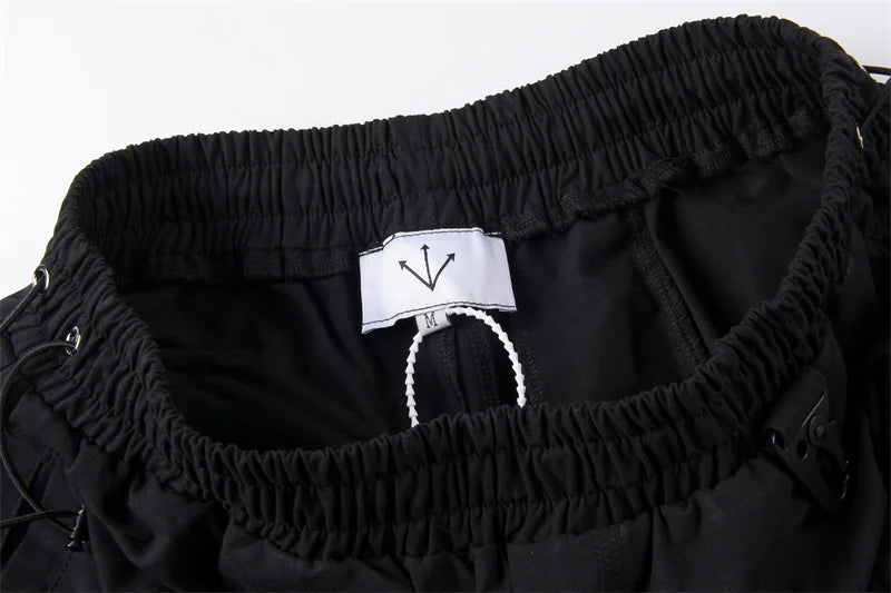 Whoisjacow High Quality 1:1 Men's Workwear hollowed out layered functional sports shorts