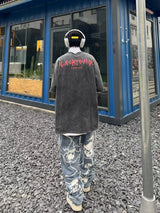 fashion lightning skull printed denim jeans mens unisex casual zipper straight jeans streetwear hip hop y2k jean pants joggers unique joggers style 723
