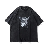 Chicvoy Women Hoodie Y2K Scrawl Graphic Harajuka Sudaderas Grunge Pull