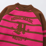 y2k knitted sweater, photo-ready sweater, cozy fashion fit, stylish street outfit, modern aesthetic appeal