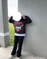 Y2K Womens Mens Hoodies Clothing Long Sleeve Pullover Sweatshirt Stree