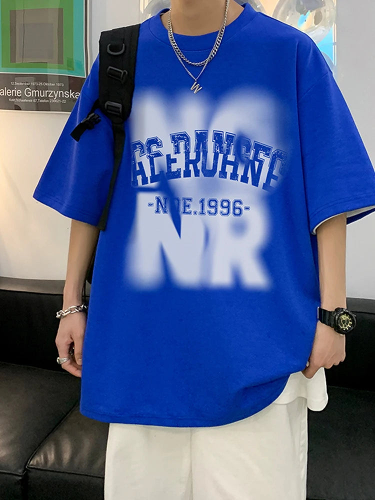 Vaporwave Graphic tee – 2024 New Short Sleeve T Shirt For Men American Hip Hop Fashion