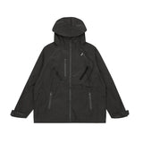 New 2023 Mens Undermycar Armor zipper Parkas Windproof hooded Jacket Tatting Multiple pockets outdoor Wear size 1 2 3 #463