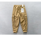 men tactical overalls trousers streetwear amikaji straight stretch baggy outdoor slacks multi pocket cargo joggers pants for man unique joggers style 50