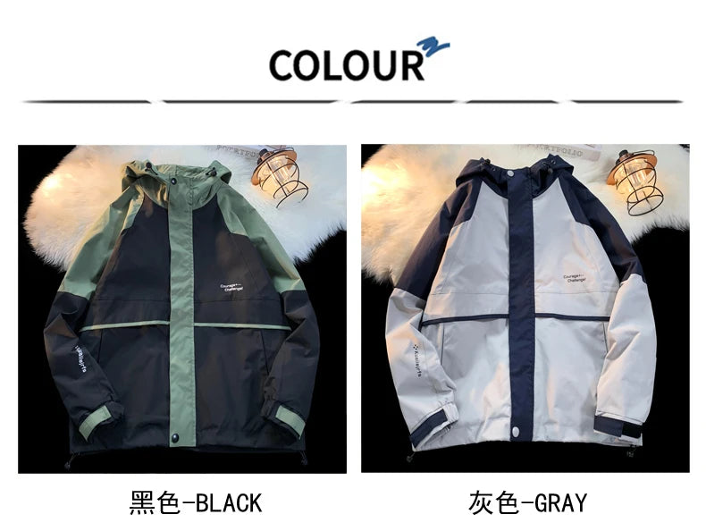 Grunge Oversized Bomber Coat Fall/Winter Drop