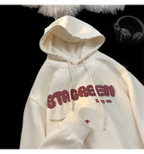 2024 New Letter Printed Hoodies For Men and Women Autumn Y2K Streetwear Hooded Sweatshirts Fleece Vintage Fashion Pocket Hoody