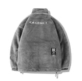 rainbowtouches mens jackets high street fashion cashmere coat autumn and winter loose printing plush for warmth unisex grey s - variant style 3bd5d4 for streetwear fashion