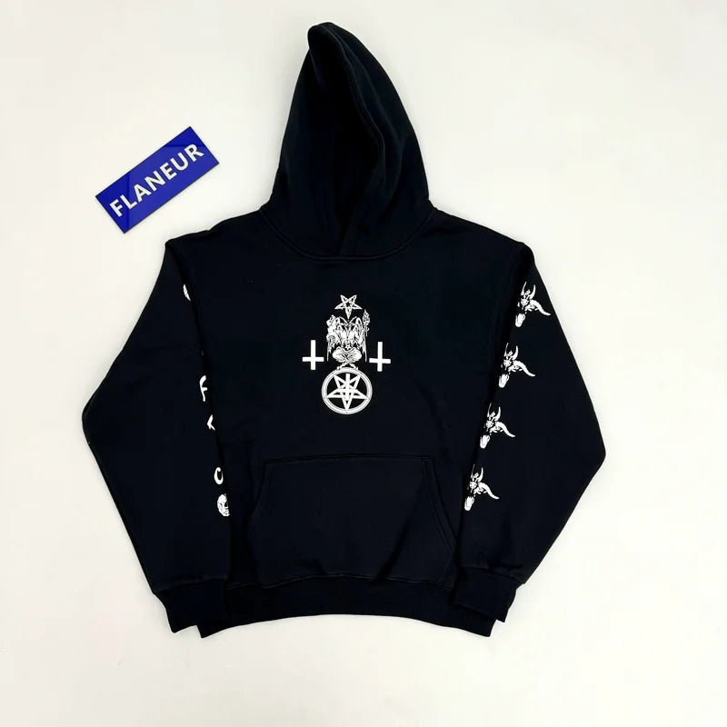 glitchcore vintage anime featuring new 2024 skull son of darkness merch playboi carti whole pullover hoodies hoody hooded sweatshirts velvet cotton thick 729