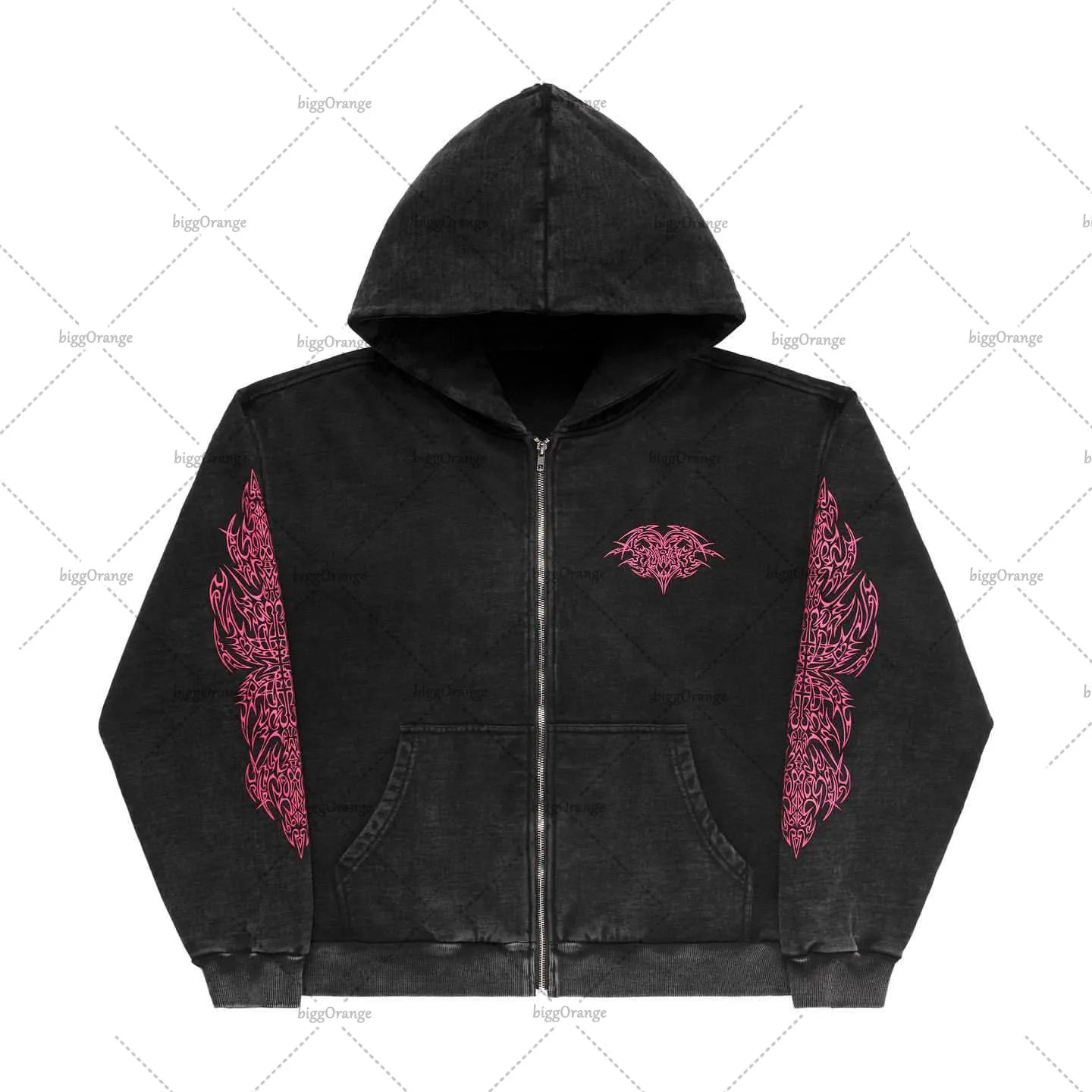 Red Leather Varsity Jacket Unisex Style