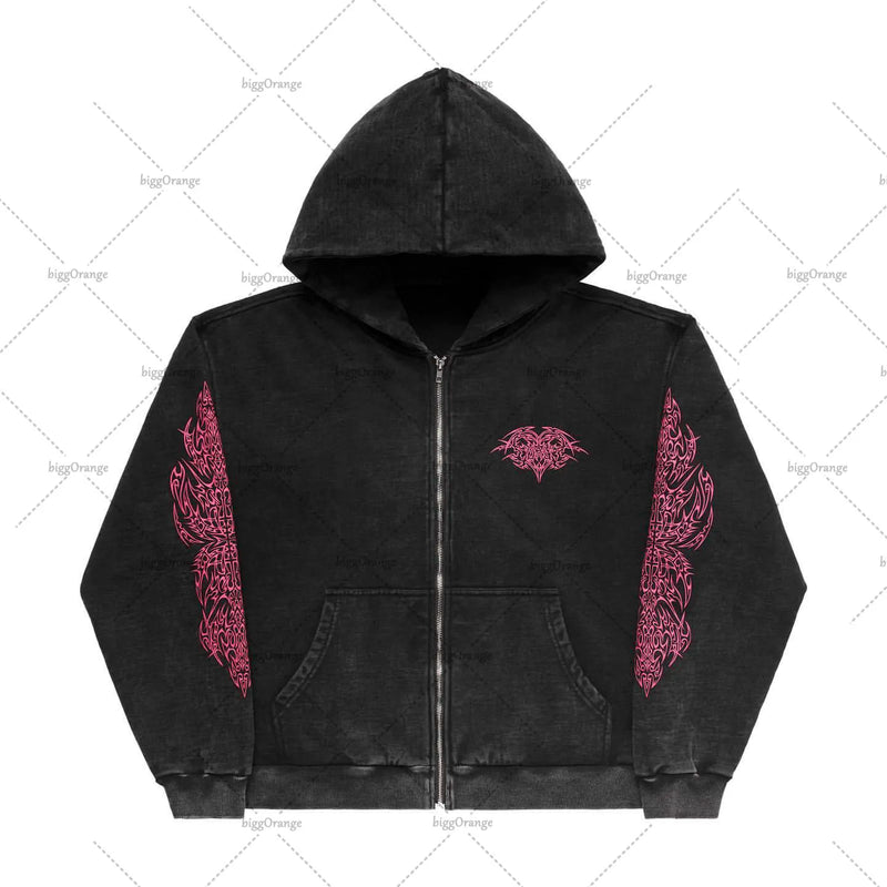 Red Leather Varsity Jacket Unisex Style