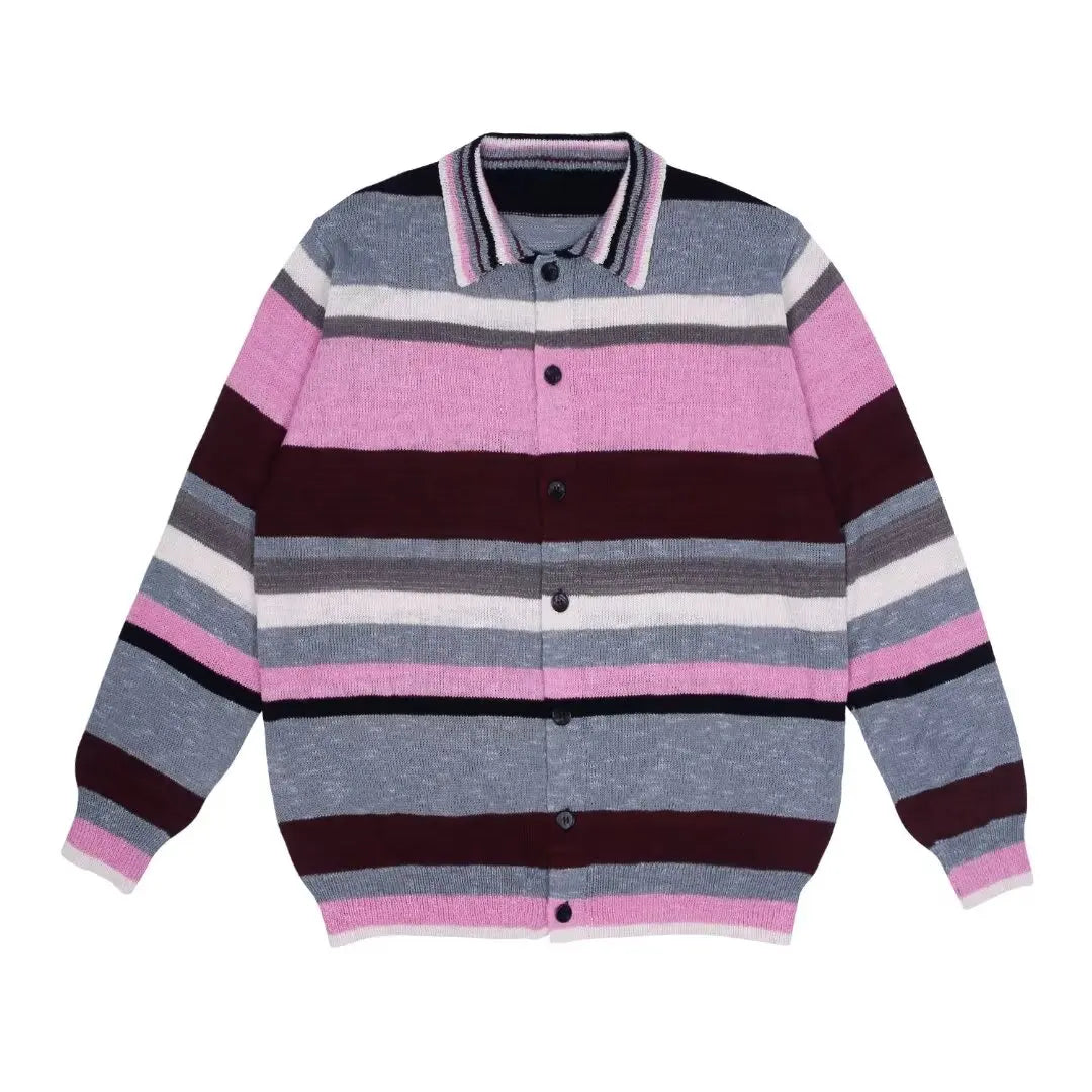 bold graphic pullover, layered streetwear look, soft knit pullover with flame design, y2k fashion statement