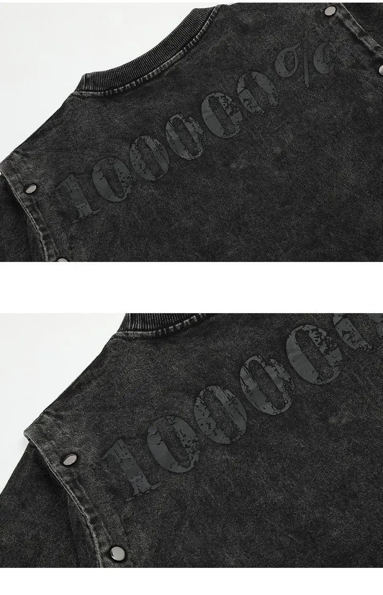 Skatercore Aesthetic piece – Summer Removable Sleeve Dressed Short Sleeve Knitted