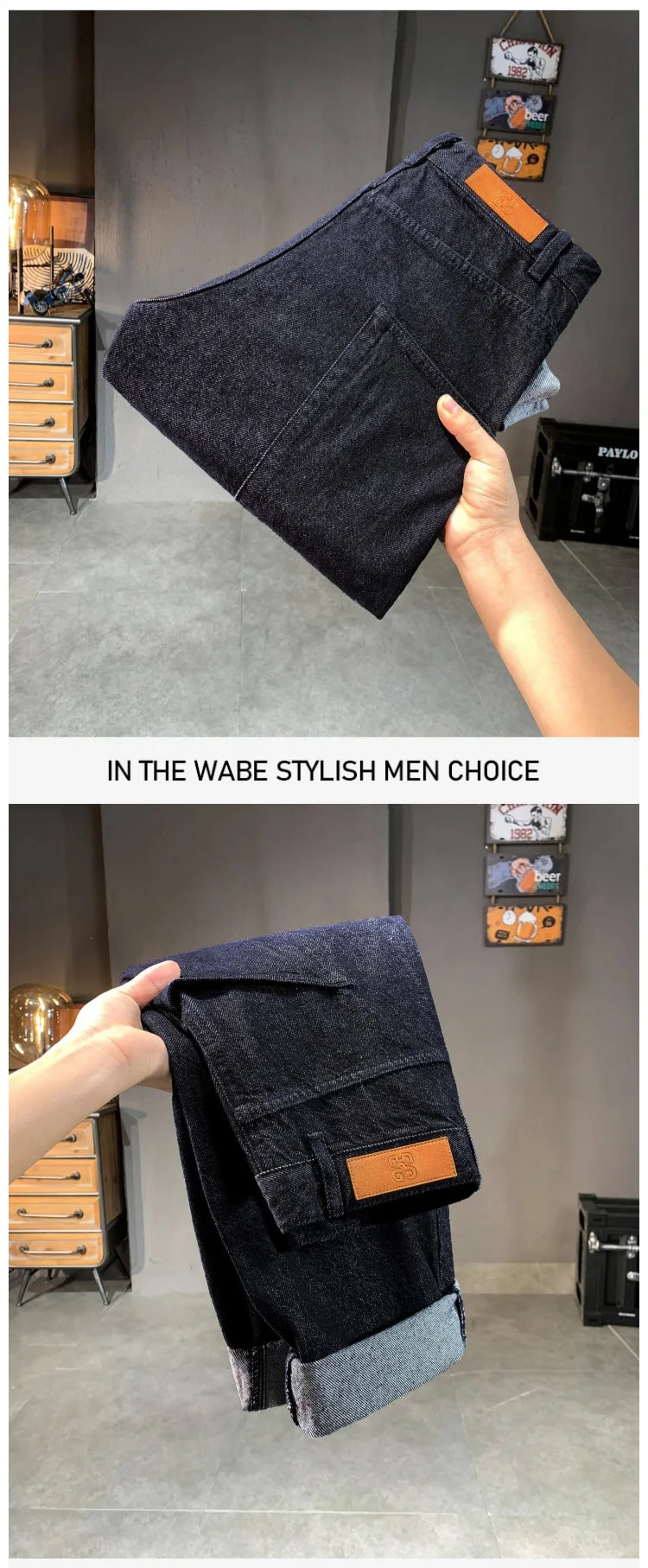 men denim streetwear fashion brand hip hop loose casual wide leg cargo harem jeans pant cityboy y2k baggy jeans trousers unique cargo style 1900