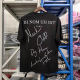 Glitchcore Fashion – High Quality Ih Nom Uh Nit T Shirt Masked Men Letter Printin – Urban Streetwear for Men & Women