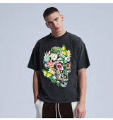 Y2K Graphic Tee – Rainbowtouches 2022 Brand Mens T Shirt High Street Tidal Cur – Urban Streetwear for Men & Women