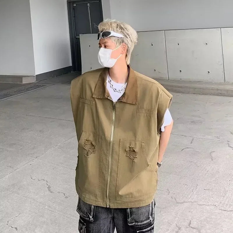 techwear bomber jacket, urban fit, men's streetwear fashion, trendy oversized fit, urban techwear design, modern hip hop styl