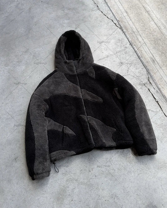 techwear bomber jacket, urban fashion, men's streetwear fashion, oversized urban jacket, high quality cold-weather coat