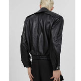 leather varsity jacket, cold weather layer, hip hop