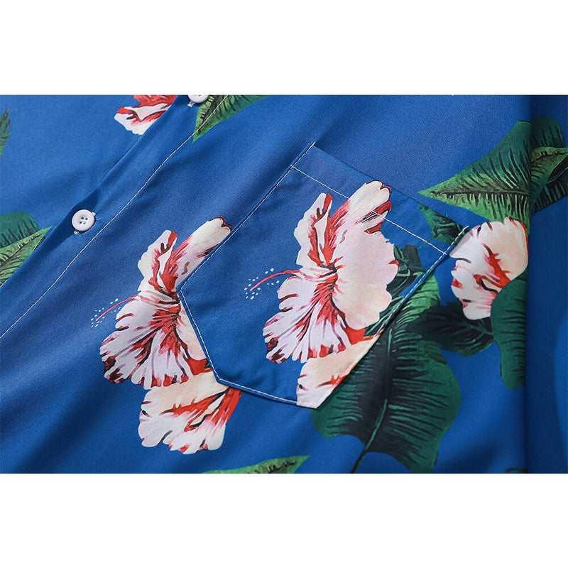 "Blue Bird" Unisex Men Women Streetwear Graphic Shirt Daulet Apparel