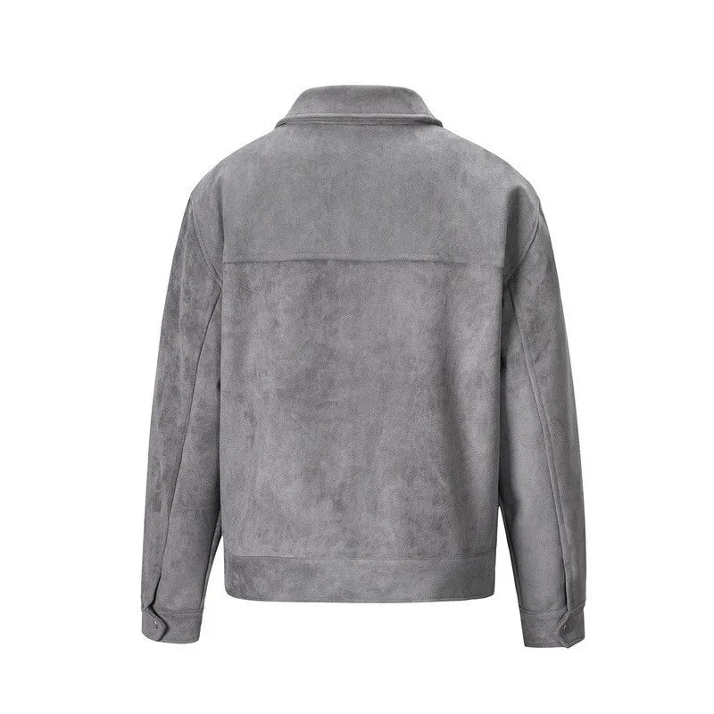 leather panel jacket, streetwear for men, men's streetwear fashion, oversized urban jacket, high quality cold-weather coat