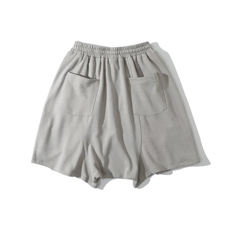 rainbowtouches men shorts summer buttons pocket design hip hop pop it streetwear casual male sportswear outdoor breathable pants summer street shorts