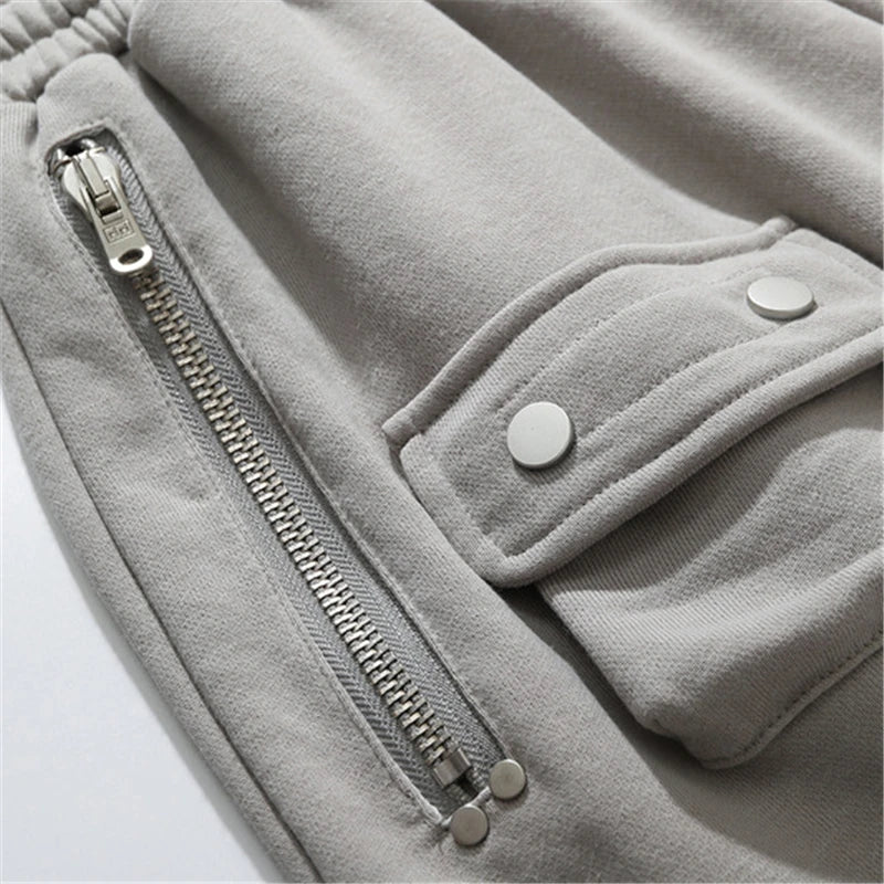rainbowtouches men shorts summer buttons pocket design hip hop pop it streetwear casual male sportswear outdoor breathable pants unique shorts style 4977