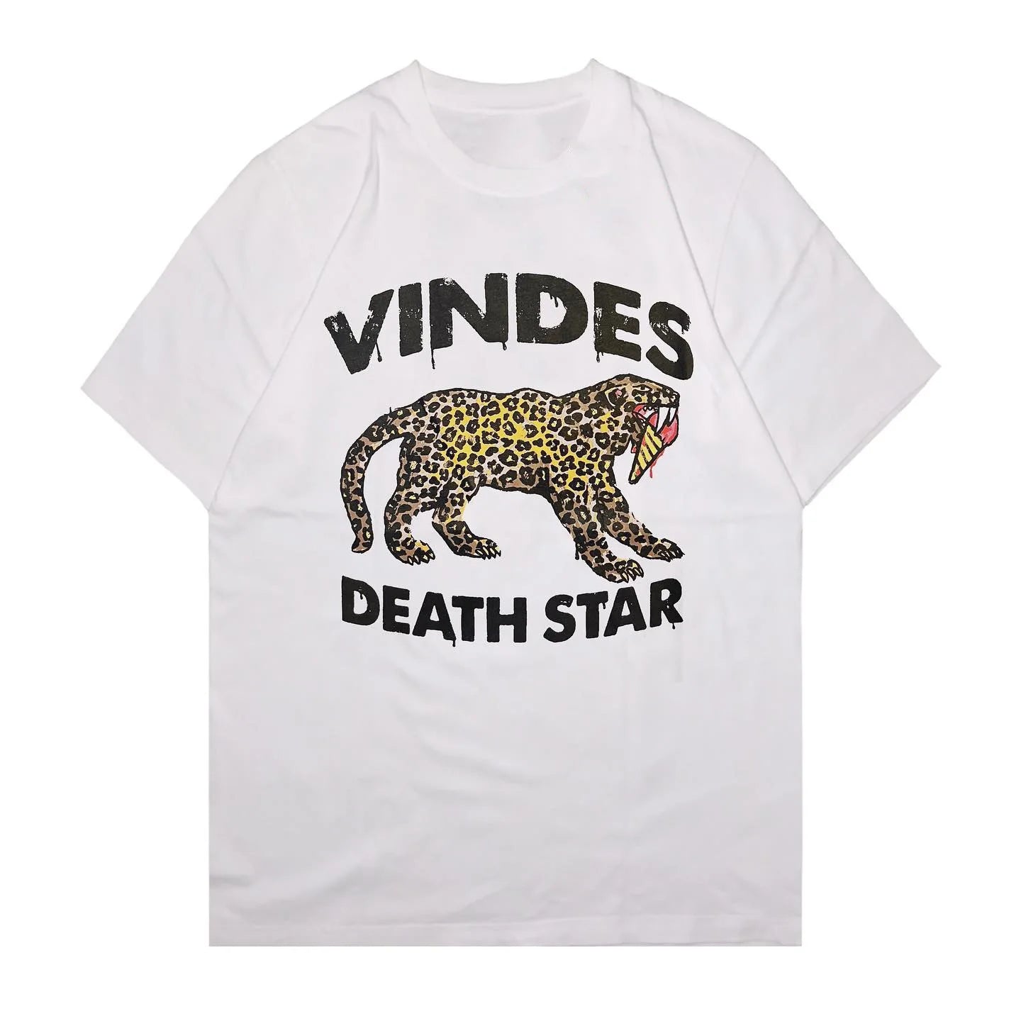 anime-inspired hip hop shirt with layered pastel flame design