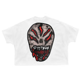 sadcore harajuku t-shirt with stylized manga chaos graphics