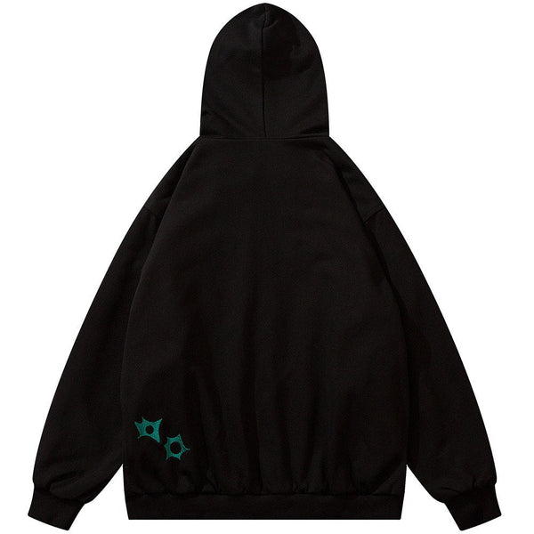 "Standing Still" Graphic Unisex Streetwear Vintage Women Men Y2K Hoodie