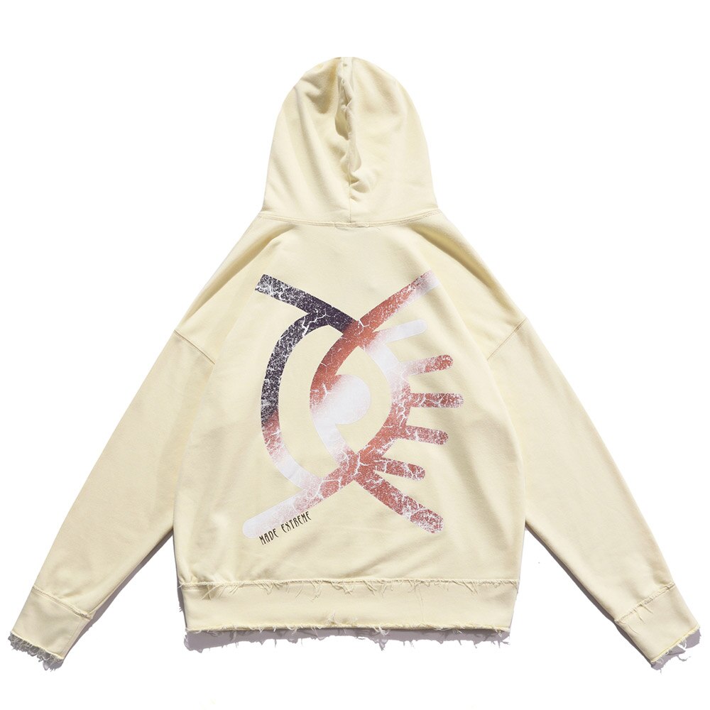 "All Eyes" Unisex Graphic Streetwear Hoodie