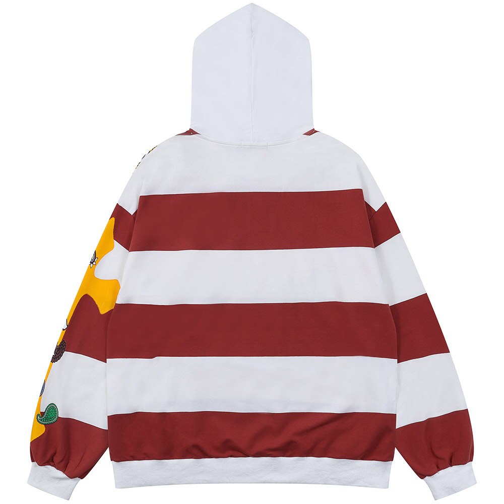 "Prisoner" Graphic Unisex Streetwear Vintage Women Men Y2K Hoodie