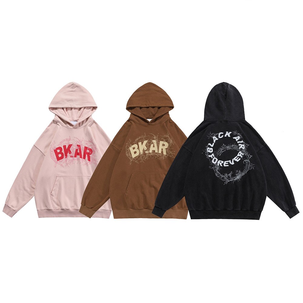 "Welcoming" Graphic Unisex Streetwear Vintage Women Men Y2K Hoodie